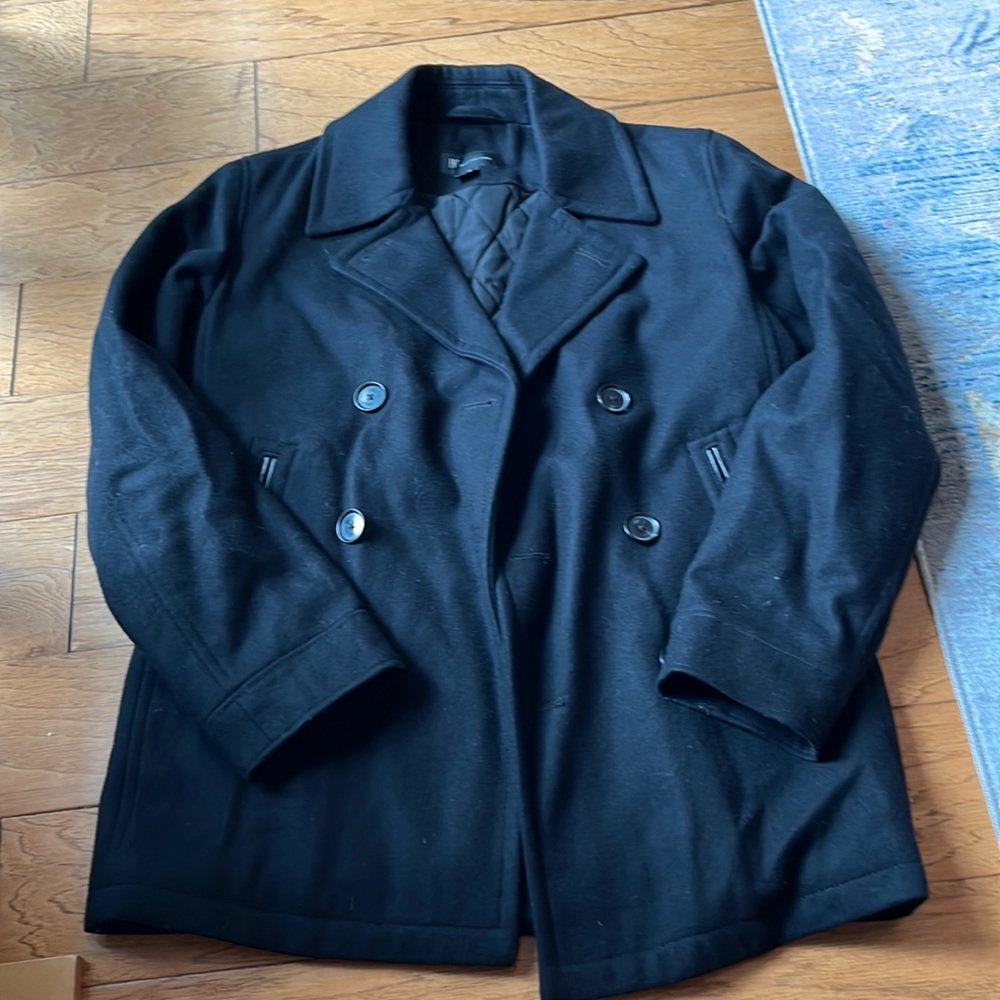 Men’s peacoat